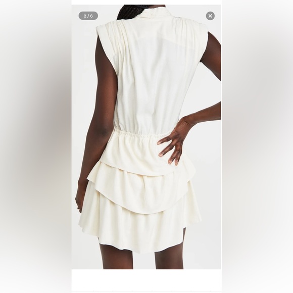 IRO Calcie layered jacquard mini dress - Picture 3 of 5